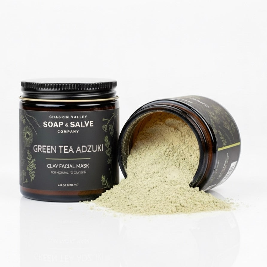 Green Tea & Adzuki Clay Face Mask