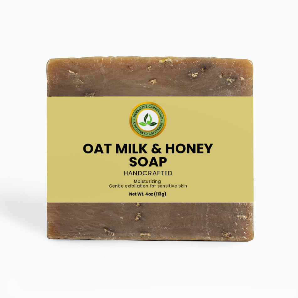 Oat Milk Honey Soap for Sensitive Skin