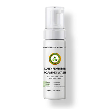 Daily Feminine Foaming Wash - PH Balanced Plant Based for Sensitivity