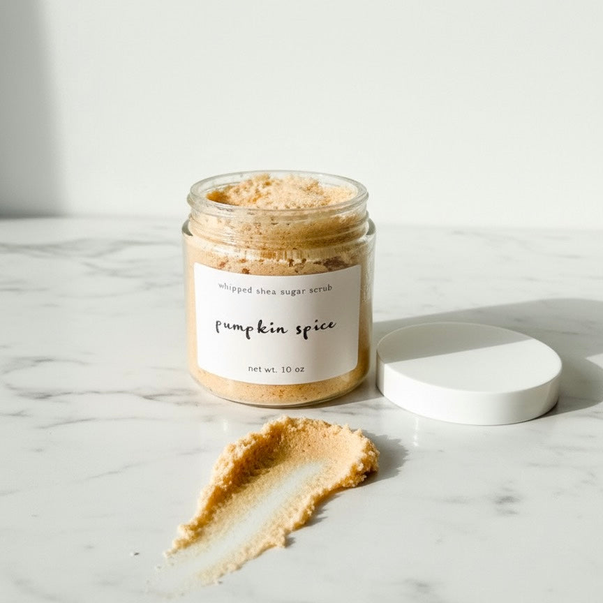 Pumpkin Spice with Jojoba Oil - Foaming Sugar Scrub