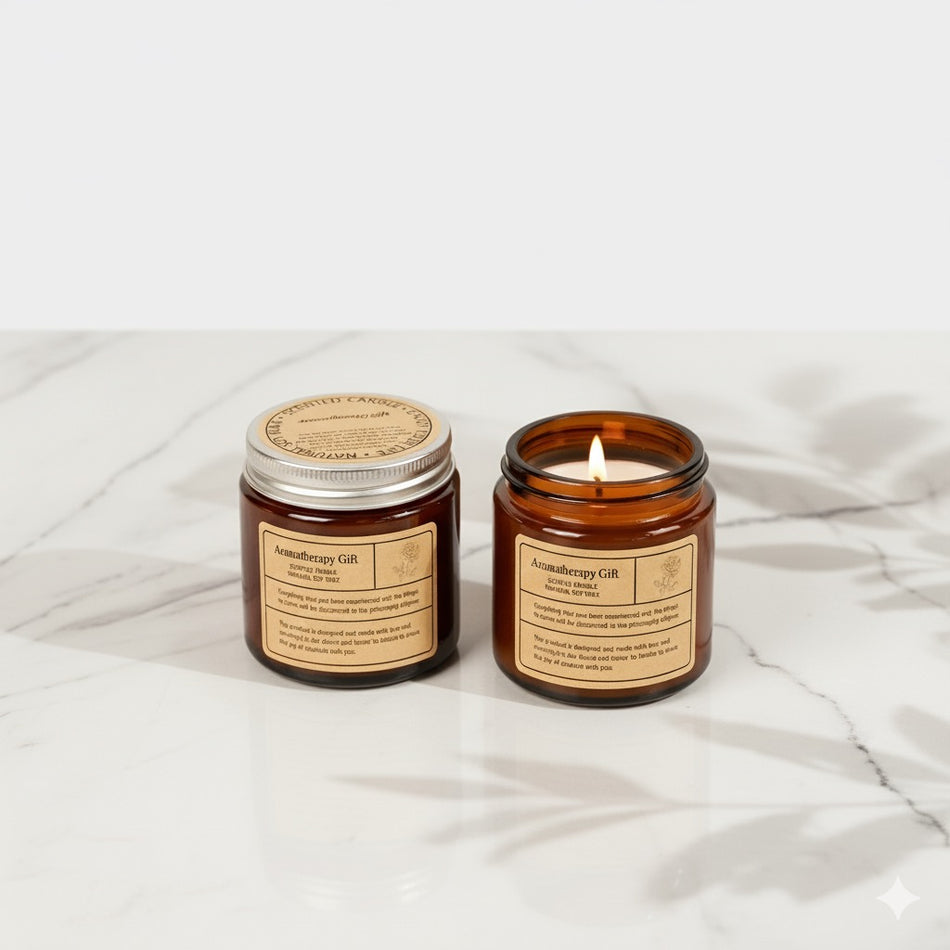 Scented Wax Candle | Aromatherapy & Wellness Candle