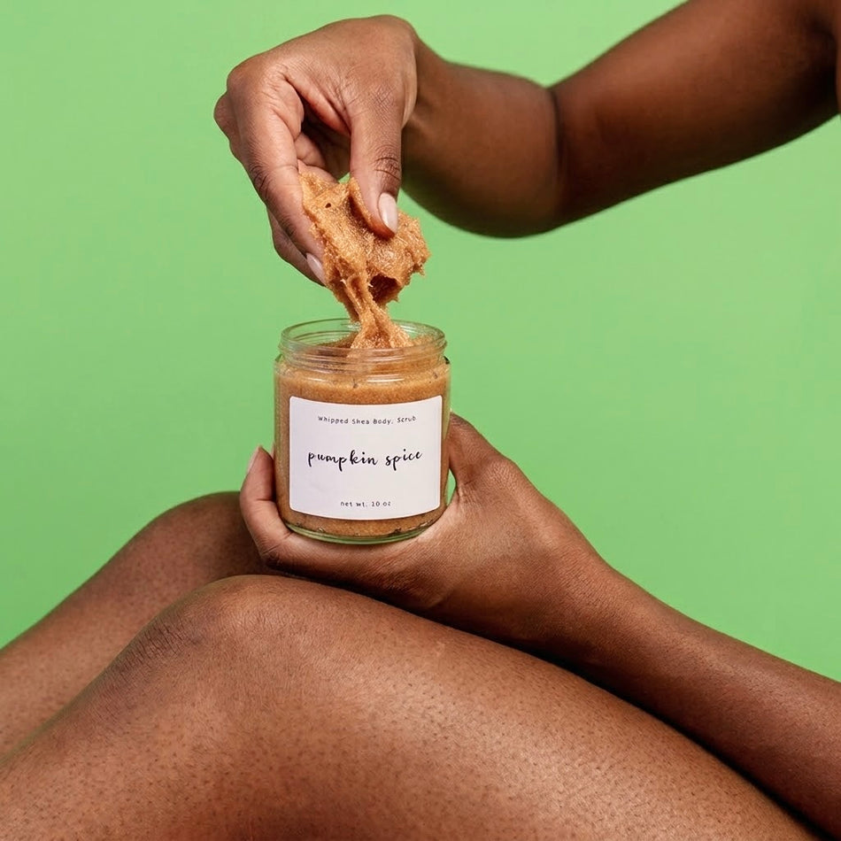 Pumpkin Spice with Jojoba Oil - Foaming Sugar Scrub
