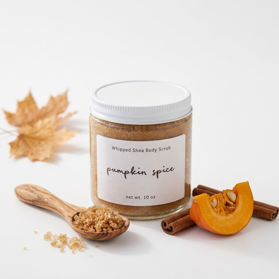 Pumpkin Spice with Jojoba Oil - Foaming Sugar Scrub