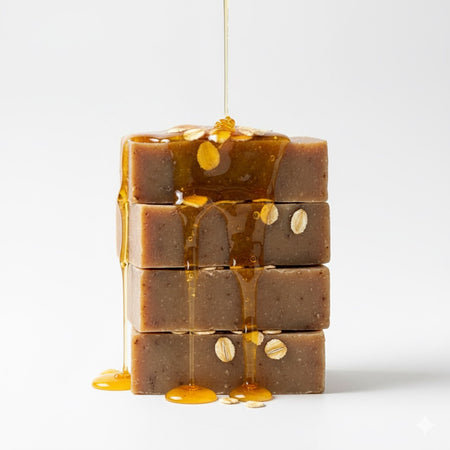 Oat Milk Honey Soap for Sensitive Skin