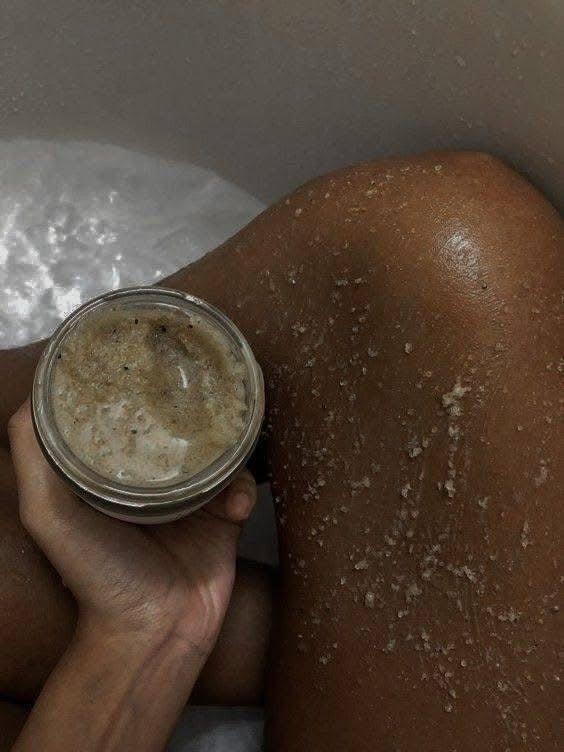 natural sugar scrub for skin herbalist careology