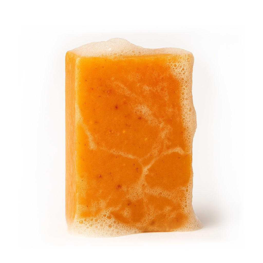 Passion Fruit Soap for enhancing skin luminosity and radiance.