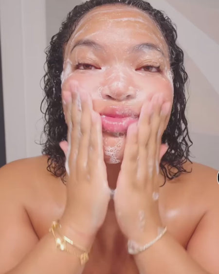 skin face wash video
